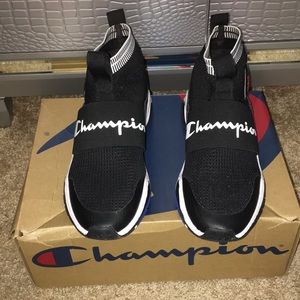 Champion sneaker like the socks Rally pro black